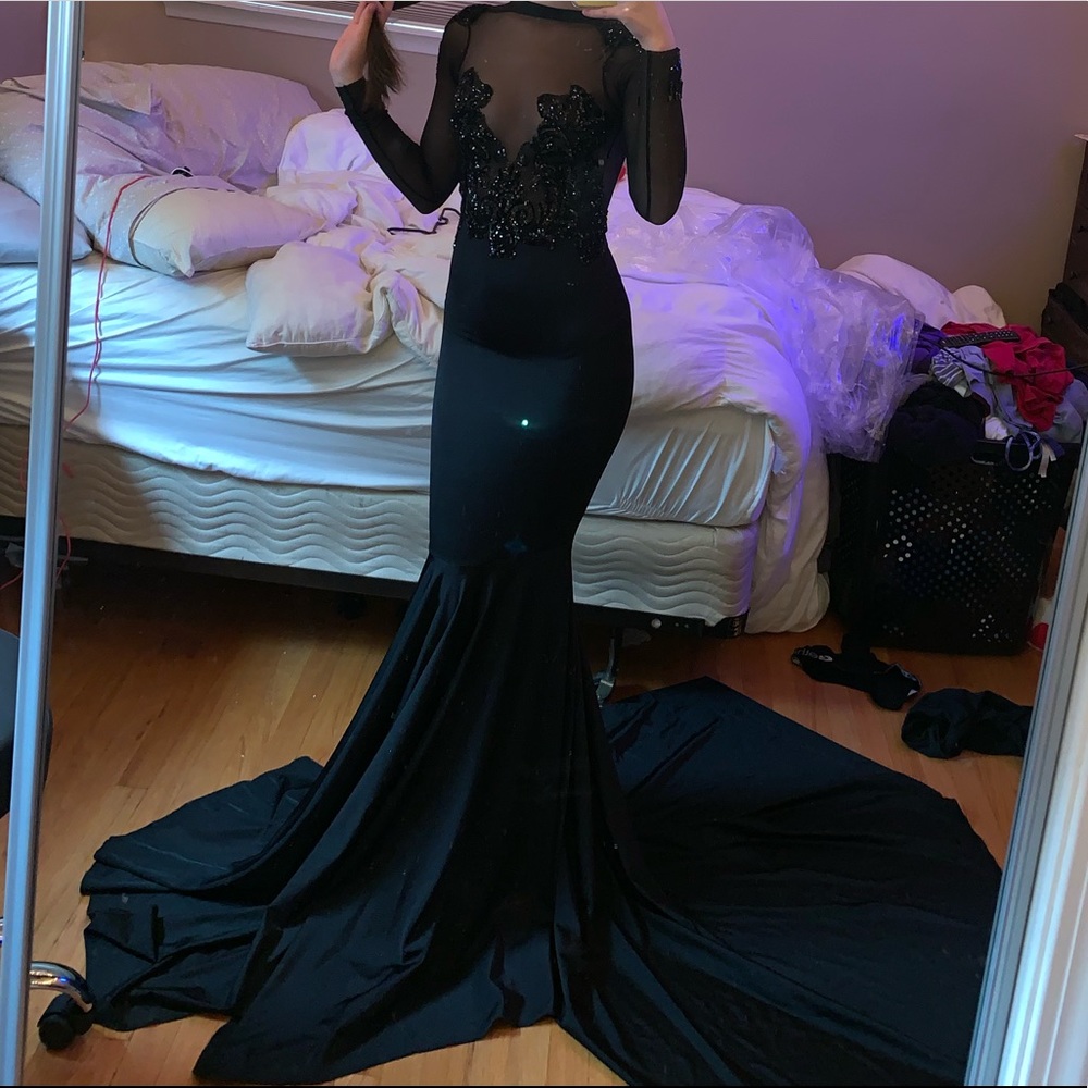 Custom made prom dress